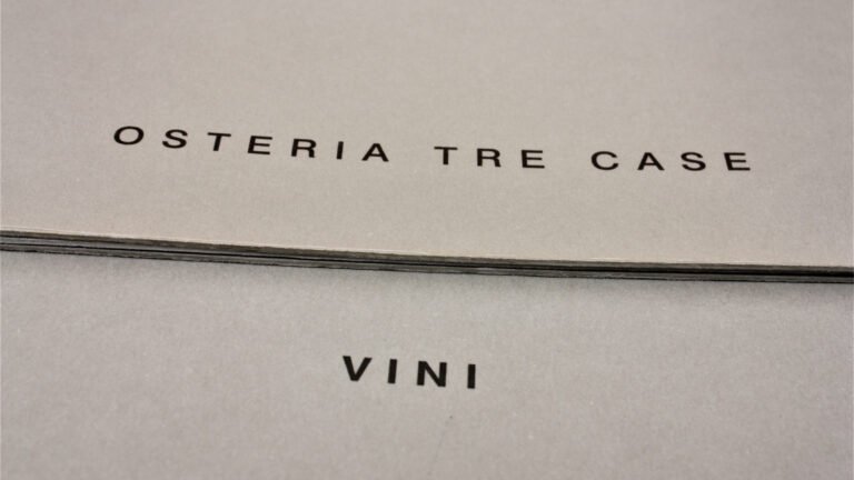 New spot in Serralunga: Osteria Tre Case