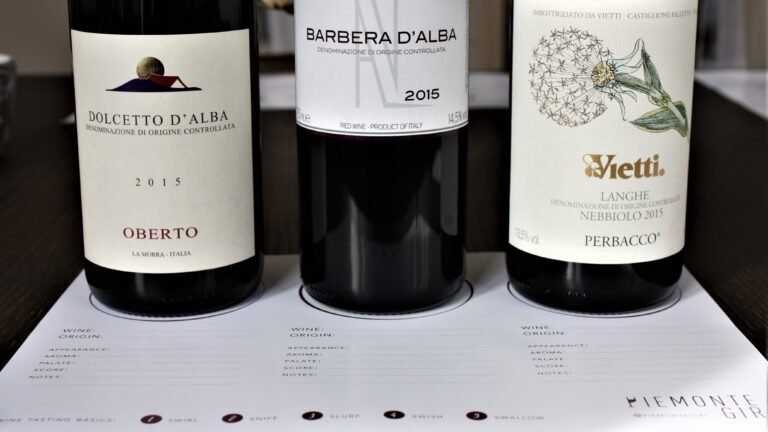Piemontegirl Tasting
