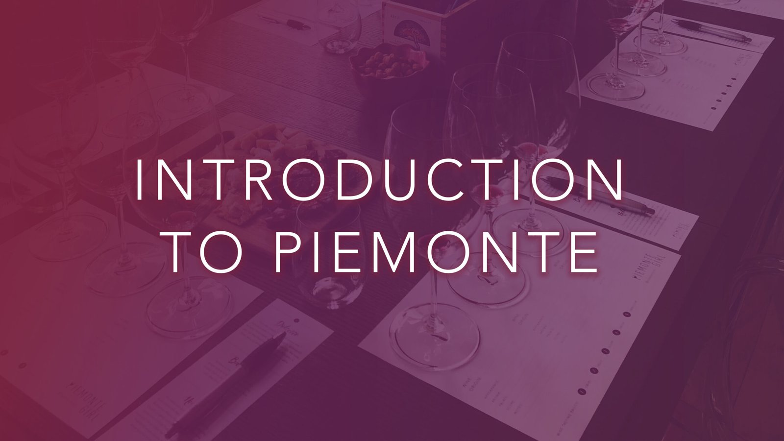 Introduction to Piemonte