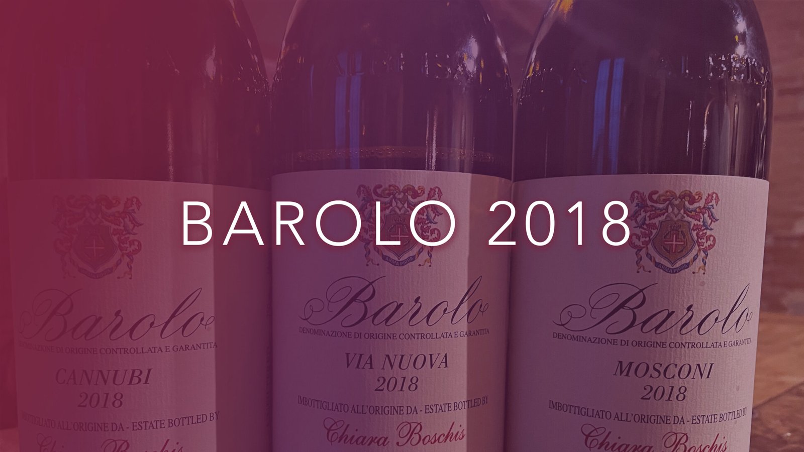 Chiara Boschis’ 2018 Barolo’s