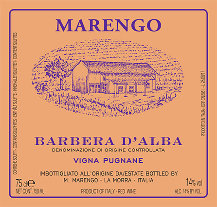 Marengo Barbera d'Alba Vigna Pugnane