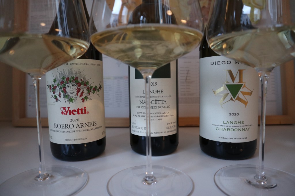 3 Piemontese White Wines