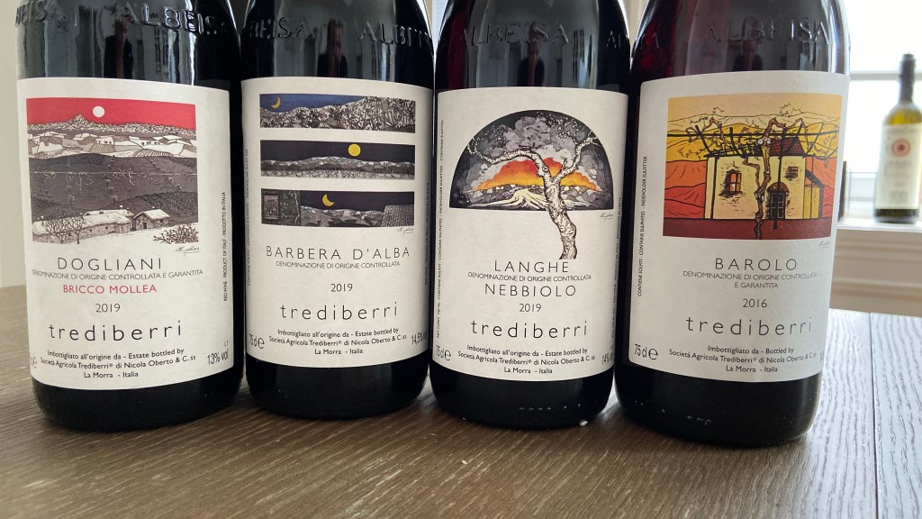 Trediberri Lineup, including the Trediberri Bricco Mollea