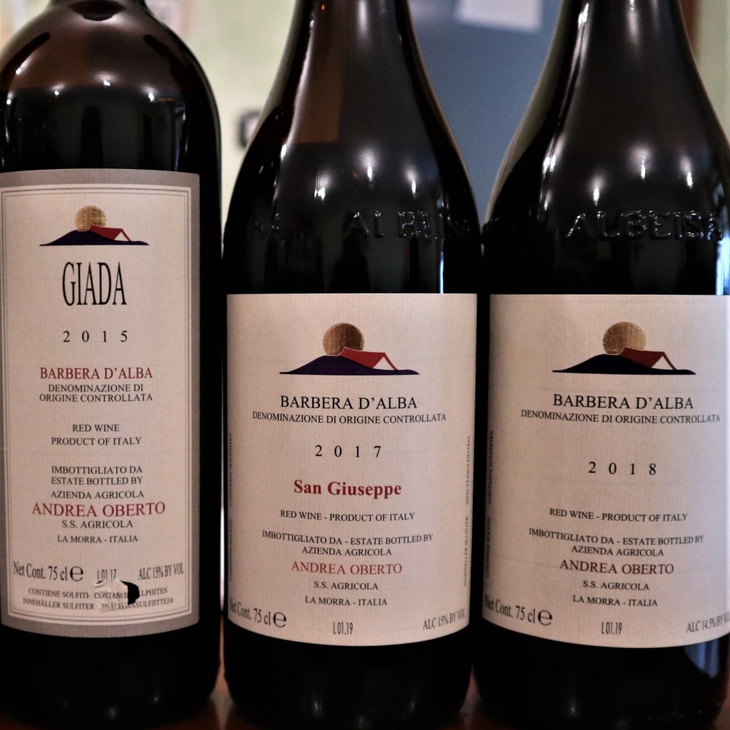 Andrea Oberto loves Barbera