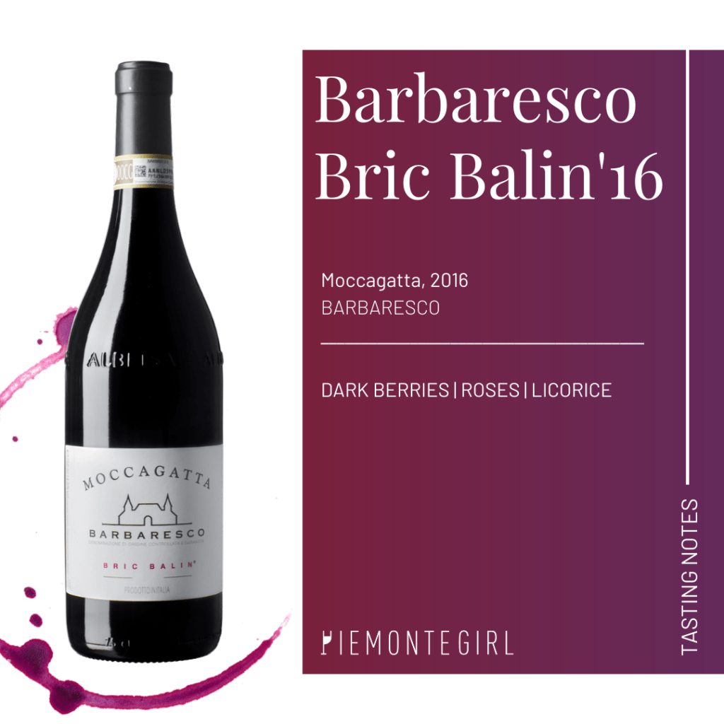 Moccagatta Tasting Notes